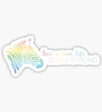 Live a Rare Life – Rainbow Sticker