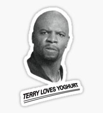 Terry Loves Yoghurt - Brooklyn 99 Sticker