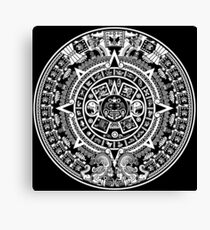 MAYAN CALENDAR 2 Canvas Print