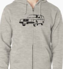 Volvo 240 Wagon Zipped Hoodie