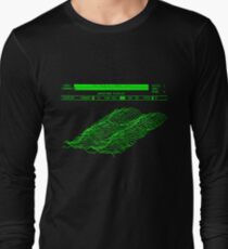 Fairlight CMI - Page D Waveform Display Long Sleeve T-Shirt