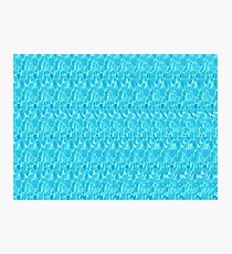 3D Steroeogram - Star Photographic Print