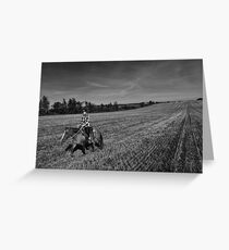 HJC autumn trail. Greeting Card