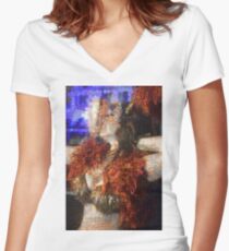 2014 in Review - 2 Women's Fitted V-Neck T-Shirt