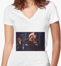 2014 in Review - 3 Women's Fitted V-Neck T-Shirt