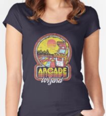 Arcade Wizard Women's Fitted Scoop T-Shirt
