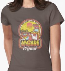 Arcade Wizard Women's Fitted T-Shirt
