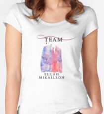 Team Elijah Mikaelson - The Originals - The Vampire Diaries Women's Fitted Scoop T-Shirt