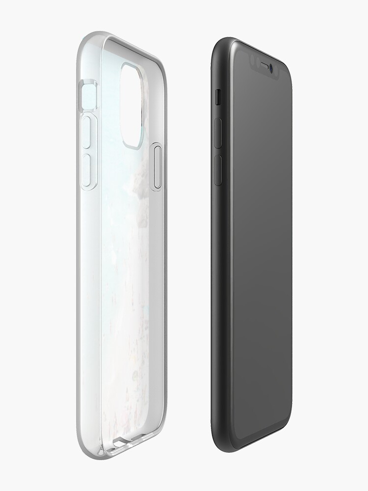 Alternate view of Coastal, Beach art, Blue Water, Sea, Ocean iPhone Case & Cover