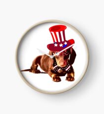 Dachshund Dog Lover Gift Clock