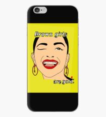 Brown is gold, Brown is bold. iPhone Case