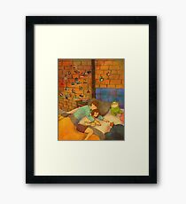 Arm pillow Framed Print