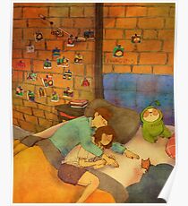 Arm pillow Poster