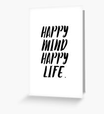 Quote print, Life, Scandinavian print, Scandinavian, Nordic, Trendy print, Styled, Scandinavian art, Modern art, Wall art, Print, Minimalistic, Modern Greeting Card