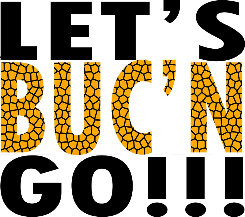 "Let's BUCN Go" Stickers by Ashe Bandia | Redbubble