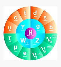 The Standard Model of Particle Physics Photographic Print