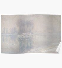 Claude Monet - Ice Floes,1893 Poster