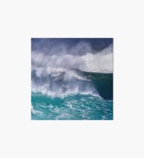 Bodyboarder At Banzai Pipeline 2011.5 Art Board