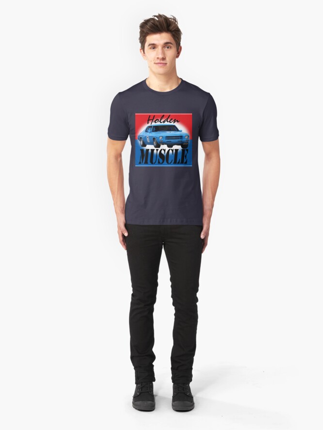 Alternate view of Holden Muscle Car Slim Fit T-Shirt