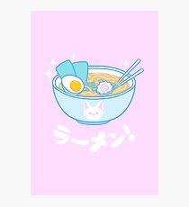 Cute Ramen Photographic Print