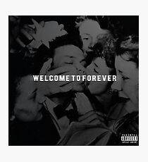 Welcome to Forever Album Cover HD Photographic Print