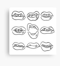 Kiss This Canvas Print