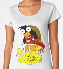 Rocket Penguin! Women's Premium T-Shirt