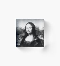 Smirk Woman Acrylic Block