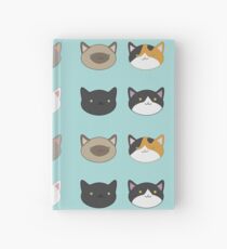 Kitty Sticker Set Hardcover Journal