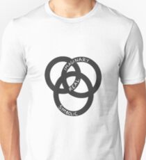 Imaginary Real Symbolic in Schwarz Slim Fit T-Shirt
