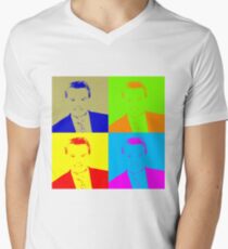 Regis Philbin Andy Warhol Men's V-Neck T-Shirt