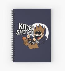 EDDSWORLD KITTEN SHOPPING Spiral Notebook