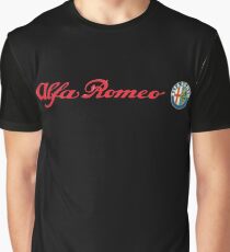 Alfa Romeo Word Graphic T-Shirt