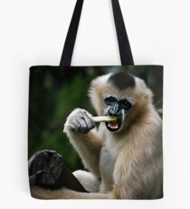 White Cheeked Gibbon Tote Bag