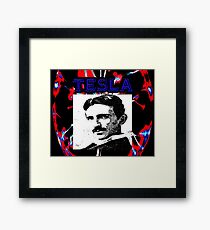 Nicholas Tesla Framed Print