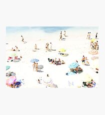 Beach - happy days Photographic Print