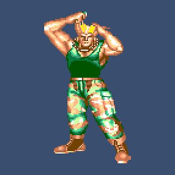 Super Street Fighter II - Guile (Win Poses) 