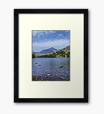 Lake HDR Framed Print