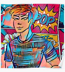 Anime popart Poster