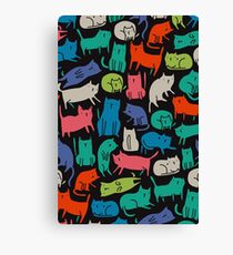 Lienzo Gatos geniales