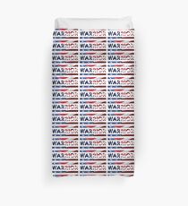 Warrior - American Flag (USA) Duvet Cover