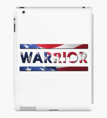 Warrior - American Flag (USA) iPad Case/Skin