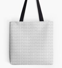 Trotzdem hat sie Text Inverted beibehalten Tote Bag