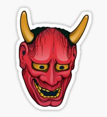 Hannya mask Sticker