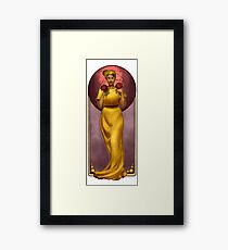 Rose Gold Framed Print