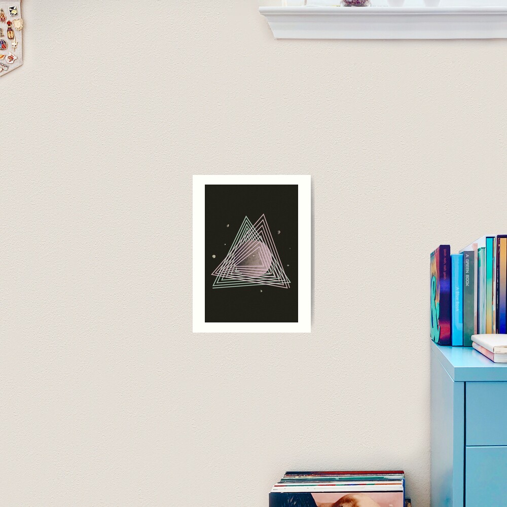 Ceres abstract space Art Print
