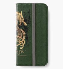 Fenrir: Der nordische Monsterwolf iPhone Flip-Case/Hülle/Klebefolie
