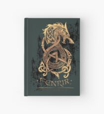 Cuaderno de tapa dura Fenrir: El lobo del monstruo nórdico