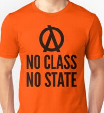 No Class No State Functional Programmer Black Text Design Unisex T-Shirt