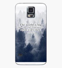 "The World is Big" Travel Quote Case/Skin for Samsung Galaxy